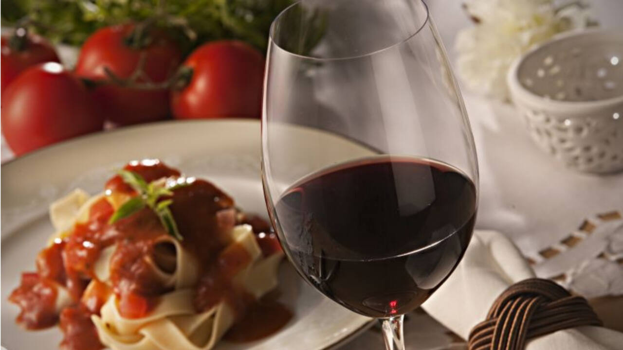 vinho e comida