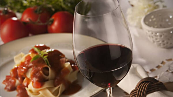 vinho e comida