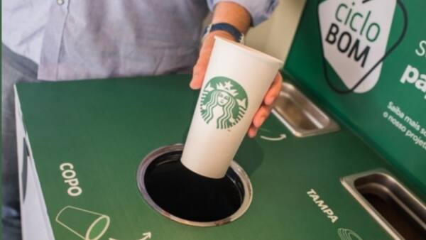1 starbucks copos reciclaveis
