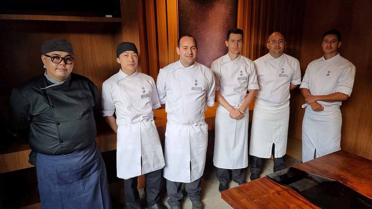 1 Pedro Noda, Marcos Furtado e equipe do Aizu - foto Guilherme Gluck