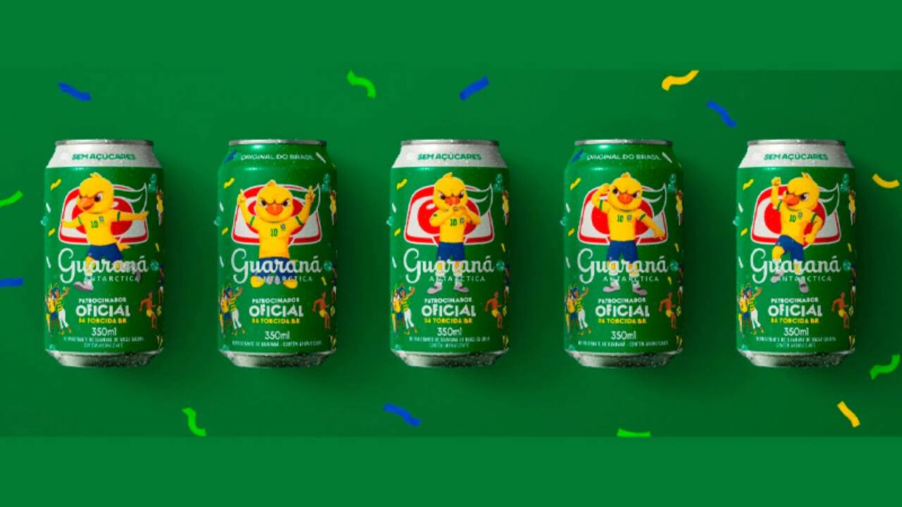 1 guarana antarctica copa do mundo latas