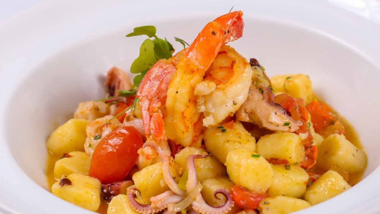 01 terra madre 1 Gnocchi frutos do Mar - foto Valterci Santos