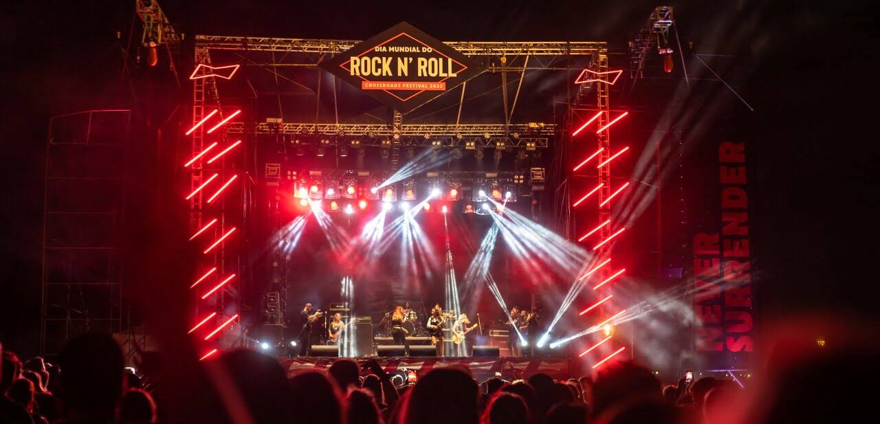 1 Palco Dia Mundial do Rock do Festival Crossroads em 2022 - Cred Never Surrender Photo Team