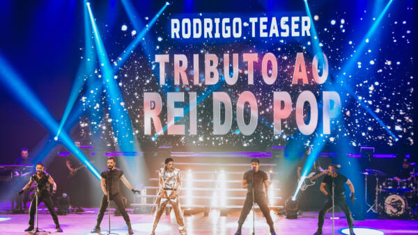 Rodrigo Teaser faz show emocionante em Curitiba com Tributo ao Rei do Pop