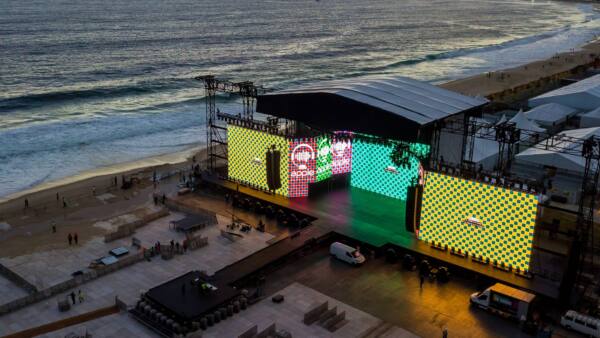 Lady Gaga Gives Massive Free Show in Copacabana - Previews