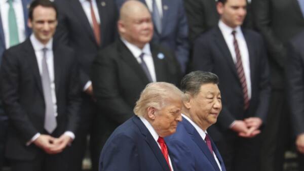 US President Donald Trump visits China