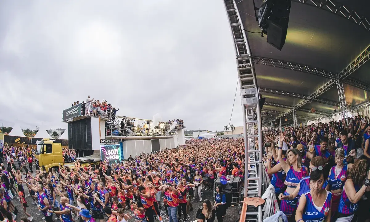 Parangolé confirmado no Curitiba Folia 2026 na Pedreira Paulo Leminski em dezembro