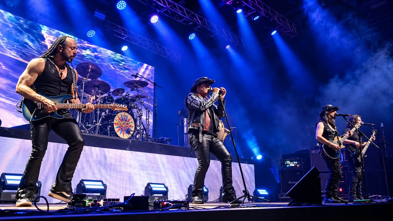 Angra celebra 30 anos de “Holy Land” em noite histórica na Live Curitiba